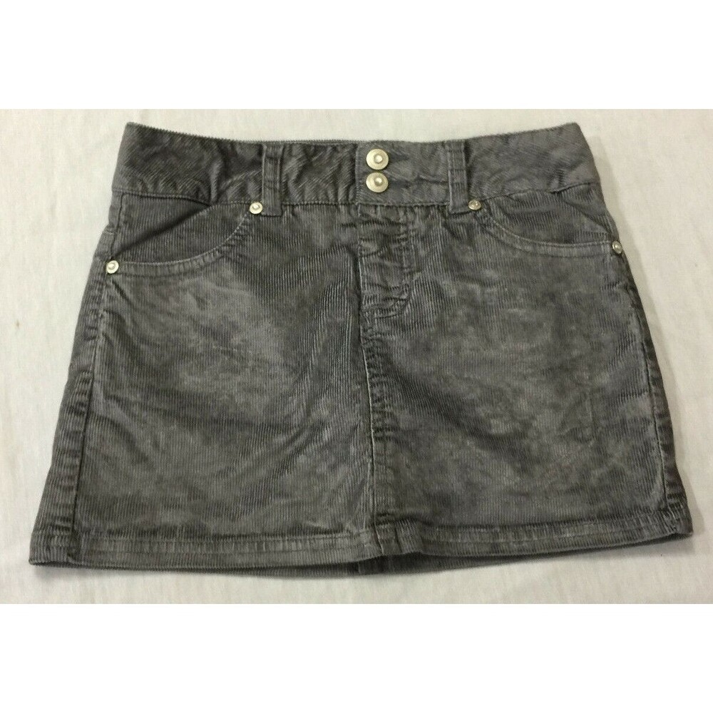 LIMITED TOO GIRLS CORDUROY SKIRT SKORT WITH BUILT SHORT SIZE 8
